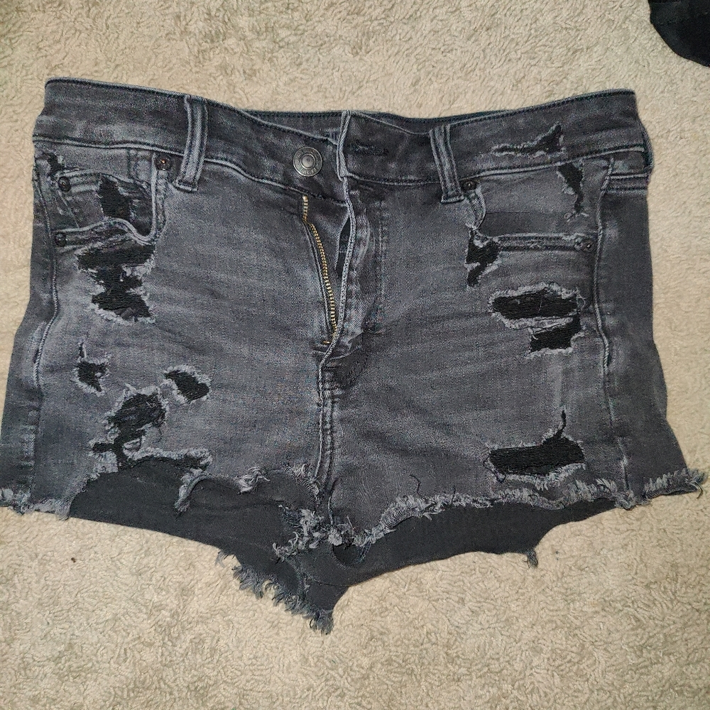 Black American Eagle shorts
